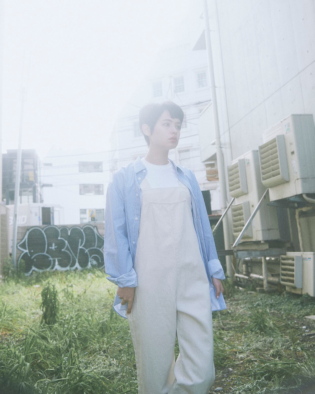 KANGAROO POCKET OVERALLS/カンガルーポケットオーバーオール_5198088