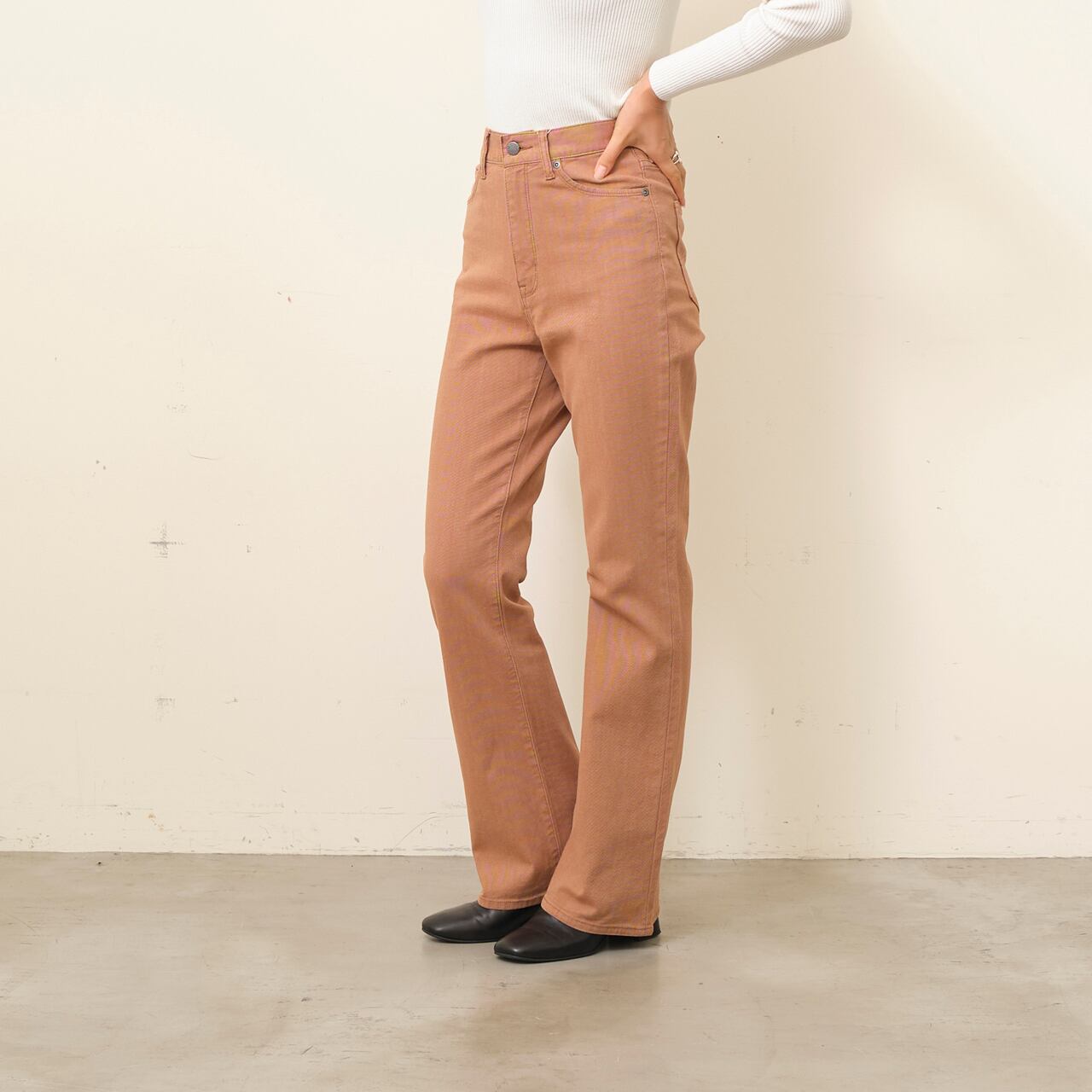 COLOR DENIM FLARE PANTS/カラーデニムフレアパンツ_5191039