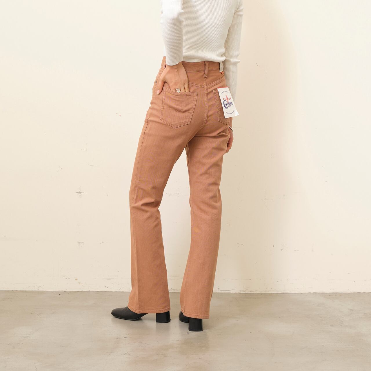 COLOR DENIM FLARE PANTS/カラーデニムフレアパンツ_5191039