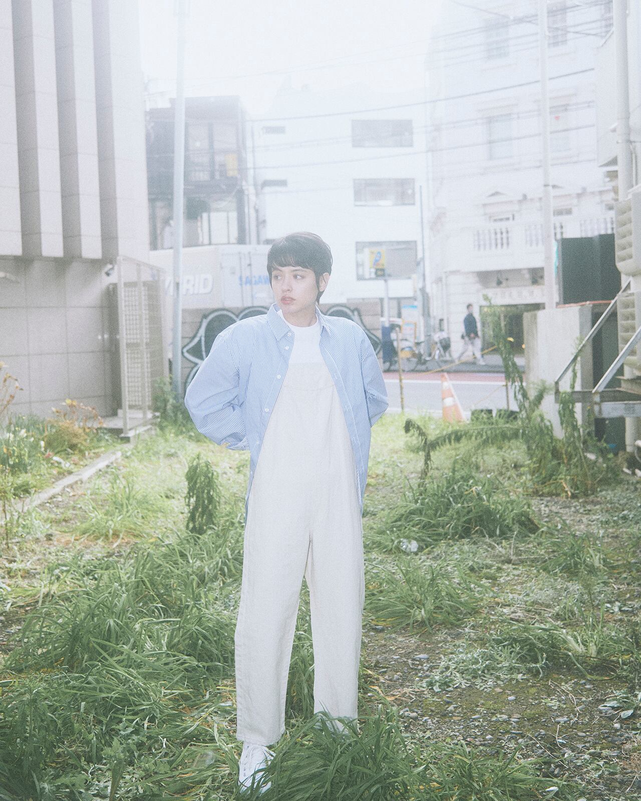 KANGAROO POCKET OVERALLS/カンガルーポケットオーバーオール_5198088