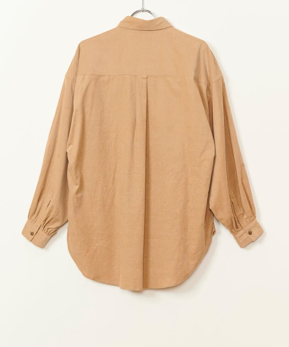 21WCORDUROYBIGSHIRT/21Wコーデュロイビッグシャツ_5196004