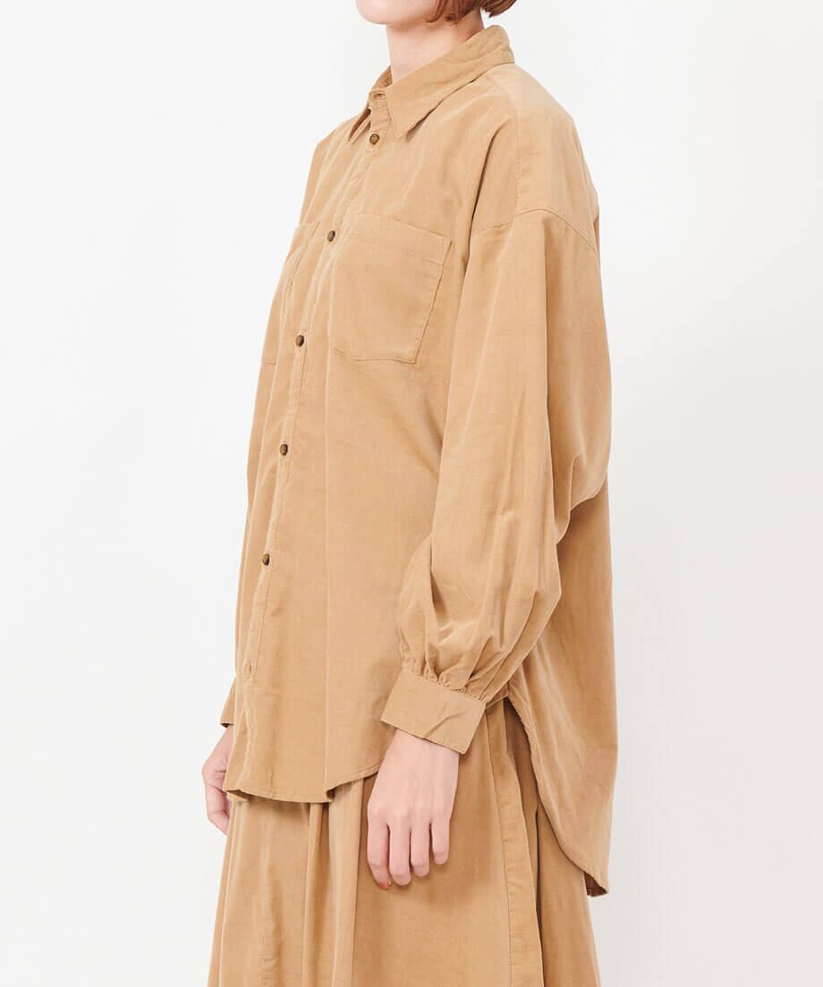 21WCORDUROYBIGSHIRT/21Wコーデュロイビッグシャツ_5196004