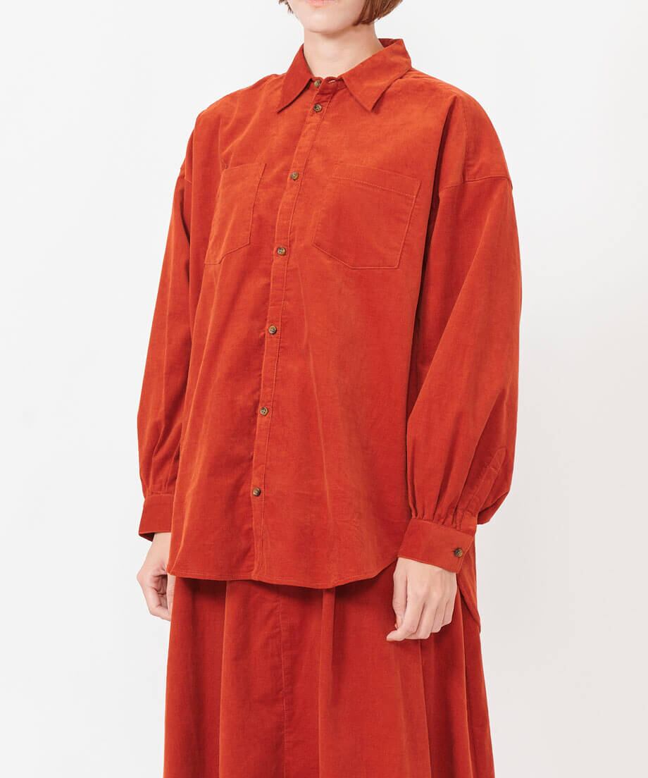 21WCORDUROYBIGSHIRT/21Wコーデュロイビッグシャツ_5196004